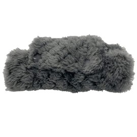 Handmade Centre Back Cover ONLY compatible with AIRFIT F10/ F20 Fleece CPAP BIPAP approx 10x6cm for Sleep Apnea VARIOUS COLOURS (GREY POPCORN)