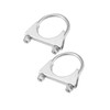 Partuto Round U Bolt Muffler Exhaust Clamps for Car /
