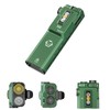 RovyVon E60 Flat EDC Flashlight 1500 Lumen White Light, Green