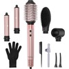 Brightup Hair Dryer Brush 5In1 110,000 RPM High-Speed Negative Ionic Blow Dryer
