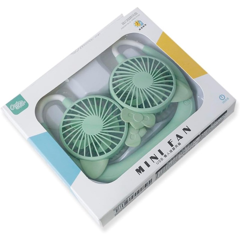CM TOP Mini ventilador portatil para el cuello con 3