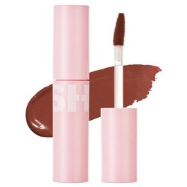 BLESSED MOON Fluffy Lip Tint (03 Love Brie), Semi-Matte, Breastmoon, Breath Moon