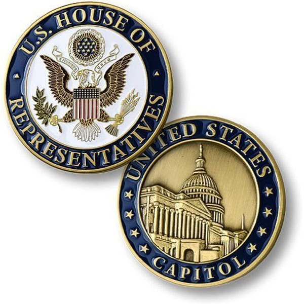 U.S. House of Representatives U.S. Capitol Challenge Coin