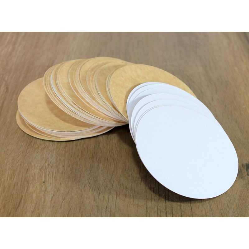 esplanade Disposable Printed Paper Coasters (Set of 100)- Use and