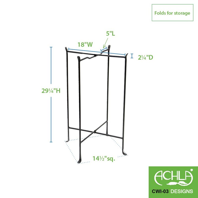 Achla Designs Large Folding Floor Stand