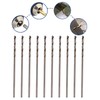 Mtsooning 10 Pcs 1mm Micro HSS Twist Drill Bit Straight