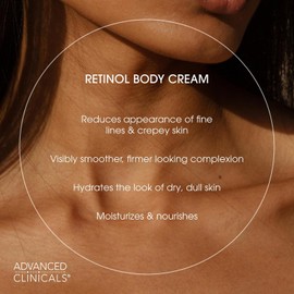 ADVANCED CLINICALS 2 PACK SET - CREMA CORPORAL RETINOL REAFIRMANTE CON VITAMINA E, TE VERDE Y ALOE VERA 454GR/CU