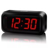 KWANWA Alarm Clock, LED Digital Clock, Small Wall Clock, Battery
