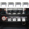 ZOXOQ Center Console Control Button Cover Compatible with Ford Mustang