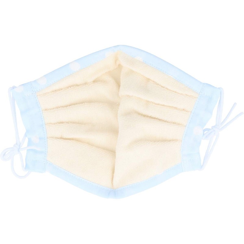 Fluffy Mask Imabari Towel for Super Sensitive Skin, Light Blue