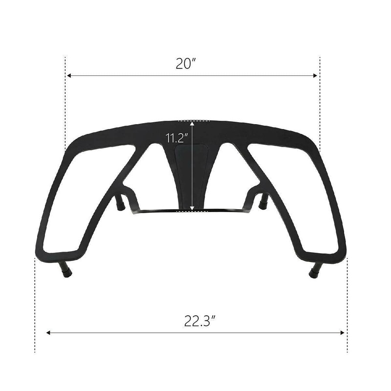 TCMT Motorcycle Aluminum Tour Trunk Luggage Rack Storage Rack Fits