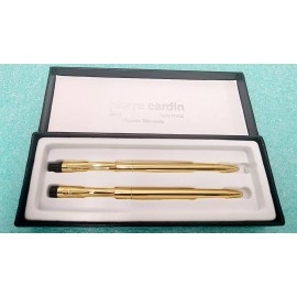 Pierre Cardin Ballpoint Pen and Mechanical Pencil, Slim Luxury Look, Gold