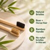 TIKITAKA FTG Natural Bristle Bamboo Toothbrush Sampler, 2 Pack -