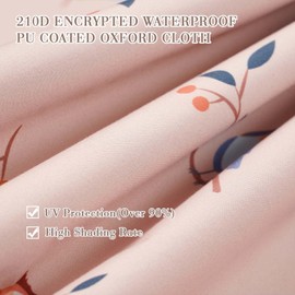 Tchvt Nighttime Bird Cage Covers with Zipper Panel Blackout Birdcage for Winter Universal Breathable Large Good Night Enclosure for Bird (Bird Designs, 26x19x40 inch)