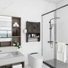 Heemab Maximize Bathroom Space with Over The Toilet Storage Cabinet,