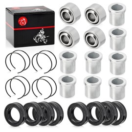 2 set Front Lower or Upper A-Arm Bushings For HONDA TRX250X TRX300EX XTRX400EX TRX400X TRX450R TRX450E