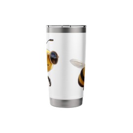 Bee Motif Beekeeper Bees Daddy Sweet Honey Cute Bee Stainless Steel Insulated Tumbler