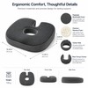 Donut Seat Cushion for Long Sitting – Pressure-Reducing Comfort Pillow