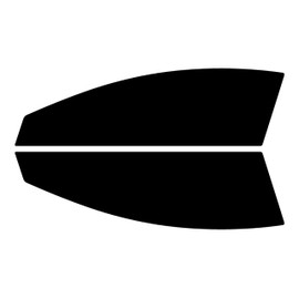 Trueline Automotive Precut Window Tint Kit Compatible with Hyundai Elantra Coupe 2013-2016 - Customizable Front Sides - Front Car Window Tint - Pre Cut Window Tint for Car Windows - Tint Kit