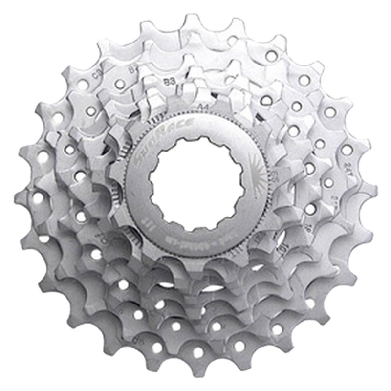 SunRace CSR86 8-Speed Nickel Plated Cassette