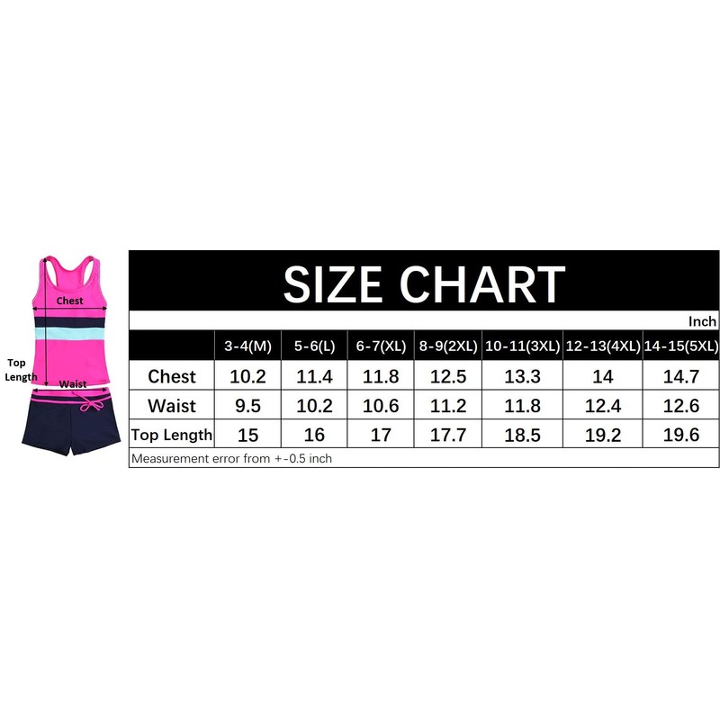 Uhnice - Traje de baño tankini de dos piezas con