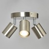 LITECRAFT Tanner Spotlights Adjustable Ceiling 3 Lights - (Plate, Satin
