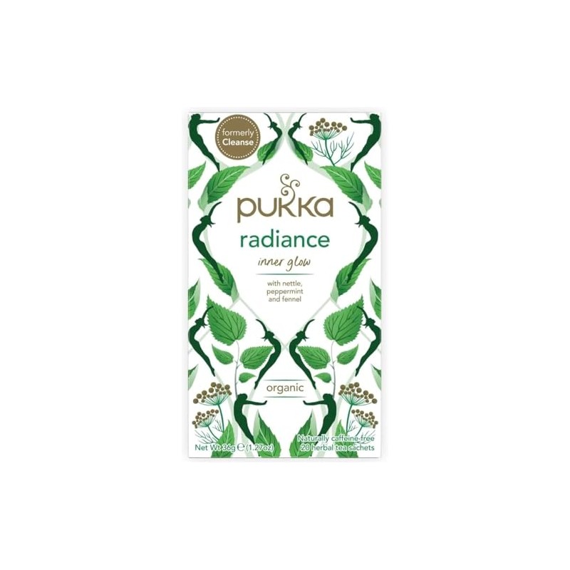 Pukka Herbs - Radiance - Organic Herbal Tea with Nettle,