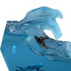Desktop Sea Wave Decoration Delicate Resin Lamp Night Light for
