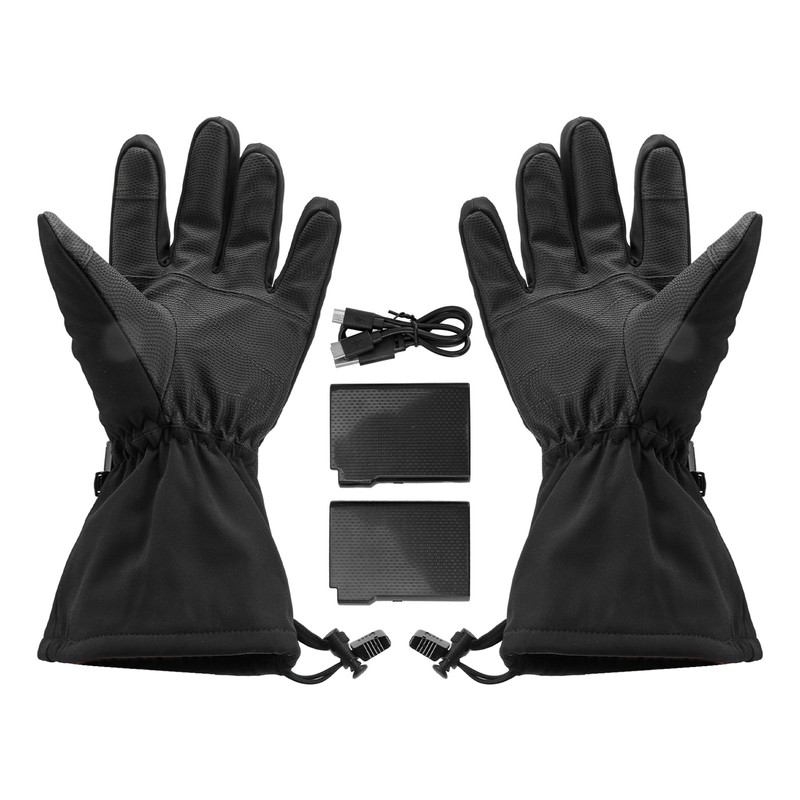 Touch Screen Heated Gloves Washable Electric Heater Gloves for Outdoor