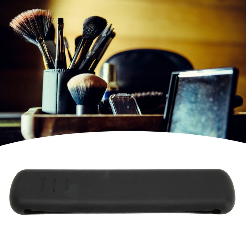 Travel Makeup Brush Holder Portable Fashion Soft Silicone Makeup Tools