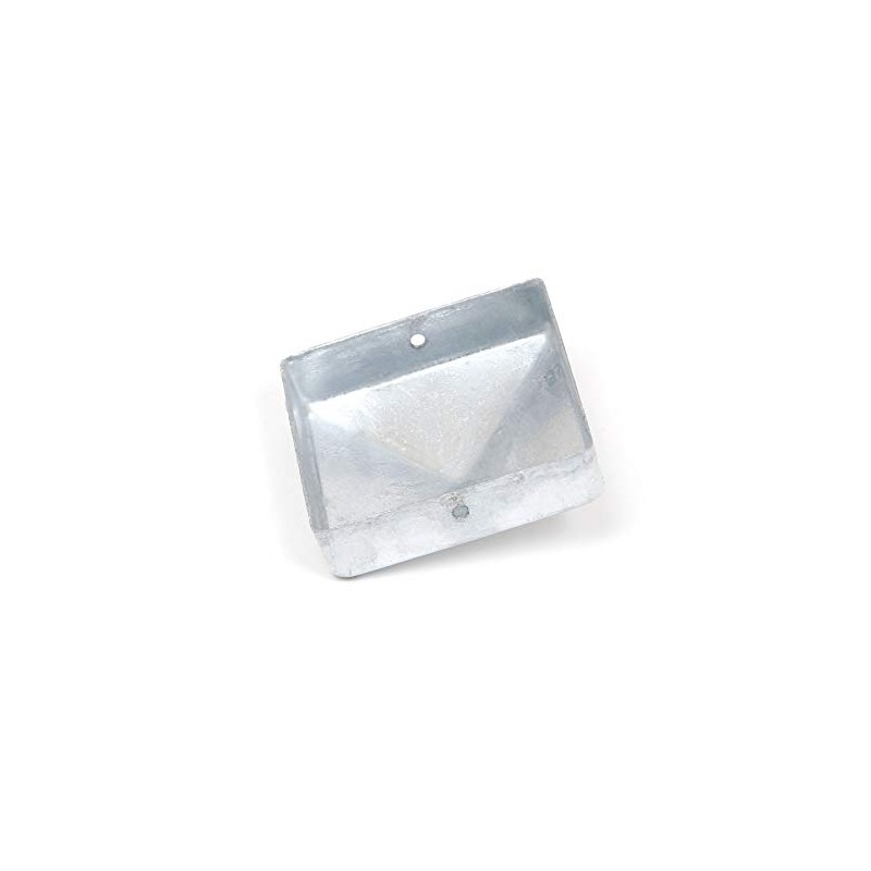 Pyramid Post Caps, 71 x 71 mm, Fire-Dipped Steel, Pack
