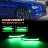 AreLokpri LED Side Marker Lights Kits for Chrysler 300 2015-2023,