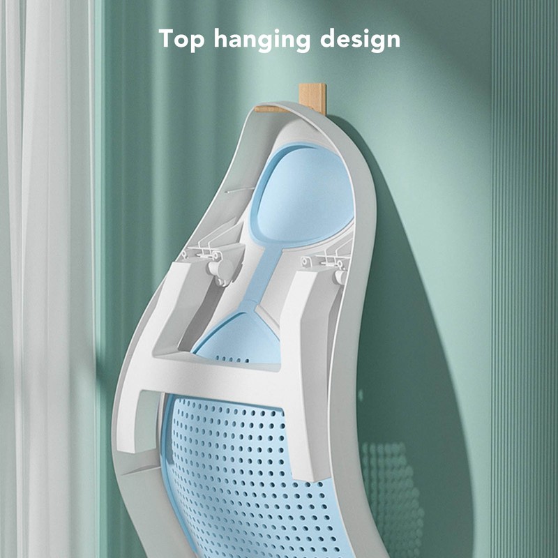 Foldable Soft TPE Baby Bath Support Safe PP Ergonomic Round