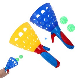 SAFIGLE 1 pair for Toys and Double Birthday Ball of Kit Basket Shooter Beach Scoop N Game Tailgate Indoor Interactive Baskets Throw Click Games Activities Kid