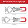 36 Pcs Toggle Latch Clamp Adjustable 330 Lbs Holding Capacity