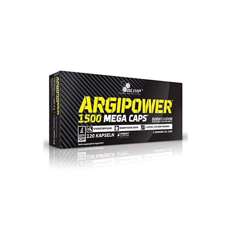 Olimp Argi Performance 1500, 120 Mega Caps (Pack of 3)