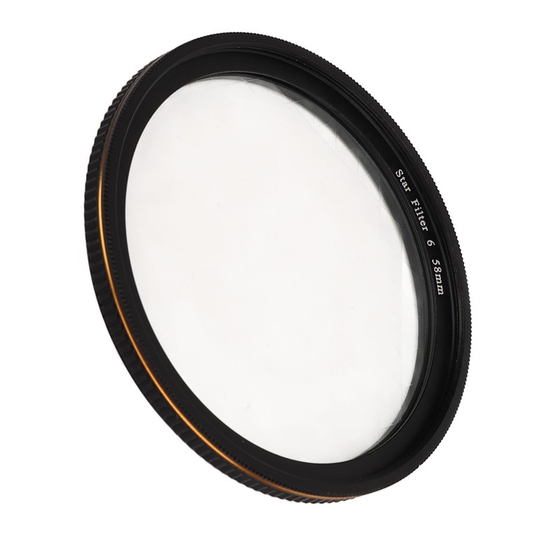 Star Filter 6 Line High Definition Coating Adjustable Cross Screen