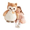 IKASA Giant Owl Stuffed Animal Plush Toy,23" Large Cute Jumbo