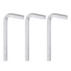 QUARKZMAN Pack of 3 L-shaped square head wrenches, 5 mm,