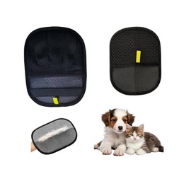 Static Dual Size Pet Fur Remover Gloves Washable for Cat Dog Home Surfaces