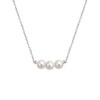 Dainty Pearl Pendant Necklace for Women, Pearl Chain Necklace Delicate