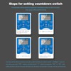 Timer Outlet, Digital Outlet Timer with Countdown/Repeat Cycle Intermittent, Indoor