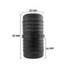 50mm (2") pond corrugated flexible pipe/hose joiner connector link/hydroponics fitting