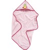 Playshoes Girl's Frottee-Kapuzentuch Eule Bathrobe, Pink (rosa), One size