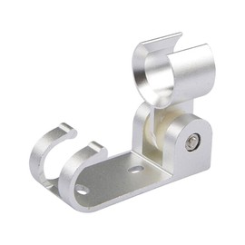 Head Holder Adjustable Rotatable Lightweight Aluminum Shower Head Fixing Bracket Wall Mount Bathroom Accessories (3 Inch B Type)
