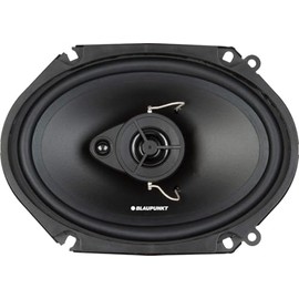 BLAUPUNKT BPS-E683 6x8 3-Way Car Speakers 120W - High-Performance, Full-Range Sound, Easy Installation – Pair Bundle with Gravity Magnet Phone Holder