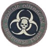 Unbranded ZOMBIE OUTBREAK RESPONSE TEAM BIOHAZARD SKULL TACTICAL FOREST HOOK