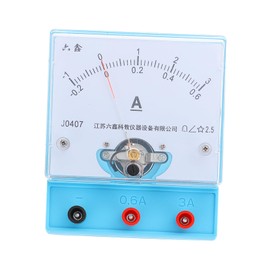 WHAMVOX Push-Type Ammeter Teaching Instrument for Physics Experiments Accurate Measurement Device and Easy Use Educational Tool for Science Labs