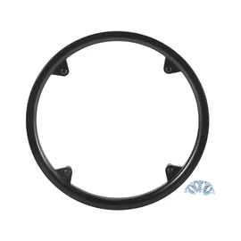 X AUTOHAUX 48 Teeth 12cm Bicycle Bike Crankset Chain Wheel Cover Protector Chain Wheel Protective Cover Black