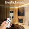 Wefomey 65.6ft COB LED Strip Light with Remote, 3000K Dimmable